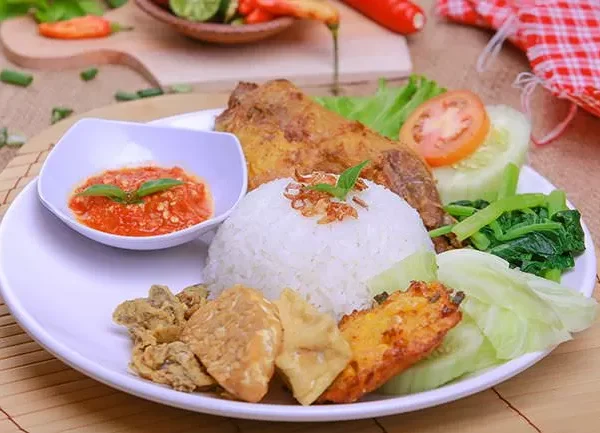 Sego tempong Banyuwangi